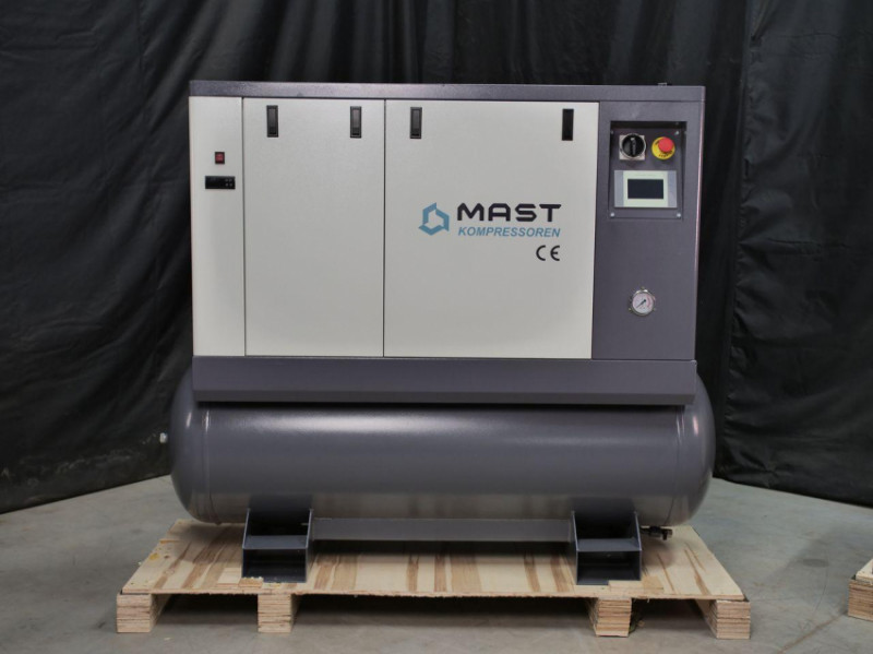 Гвинтовий компресор Mast LZN-8 COMBO inverter (осушувач + ресивер 300 л, двигун на постійних магнітах)-LZN-8 300L
