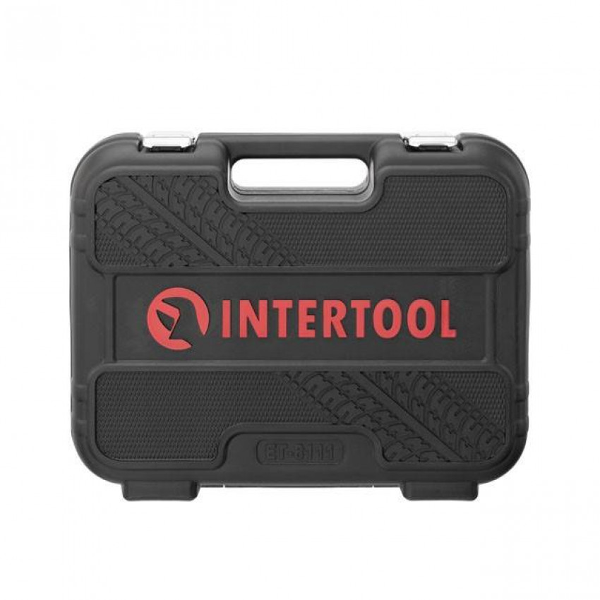 Набір інструментів 111 од., STORM, 1/2", 1/4", Cr-V INTERTOOL ET-8111-ET-8111