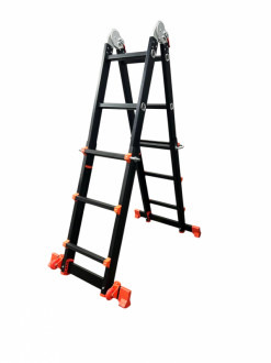 Драбина-телескоп розкладна анодований алюміній 0.87-2.9м-[articul]