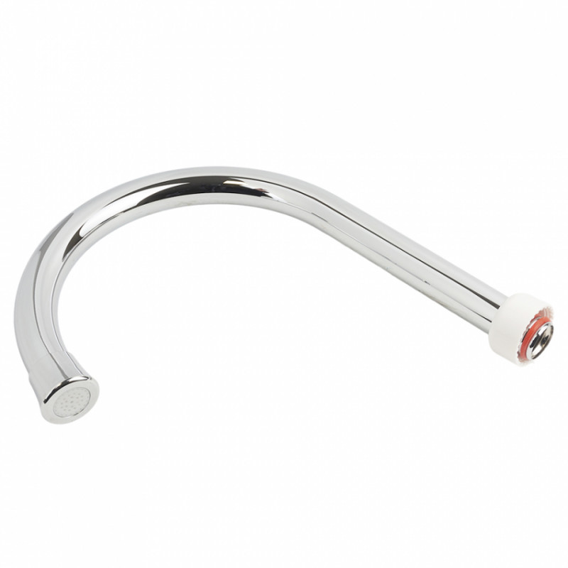 Кран-водонагрівач проточний s92 3.3кВт для кухні вилив вухо на гайці з дисплеєм і термостатом AQUATICA (9792103)-9792103