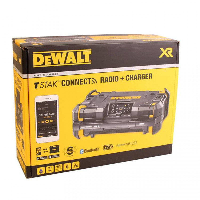 Зарядний пристрій - радіоприймач DeWALT DWST1-81078-DWST1-81078