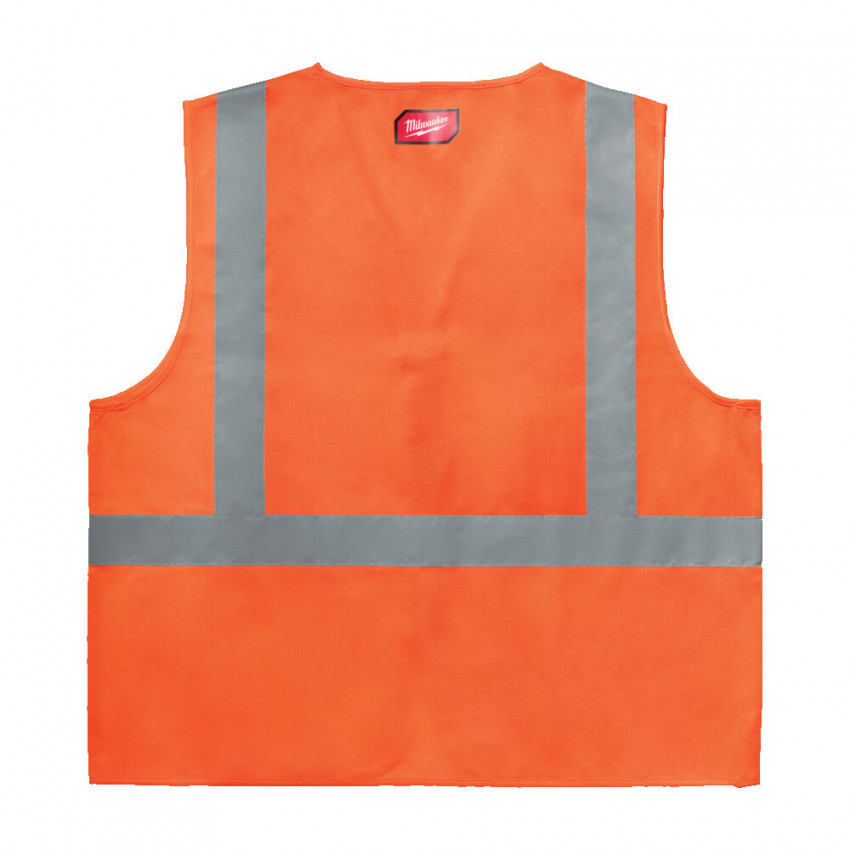 Жилет сигнальний Hi-Viz MILWAUKEE, помаранчевий (L/XL)-4932493999