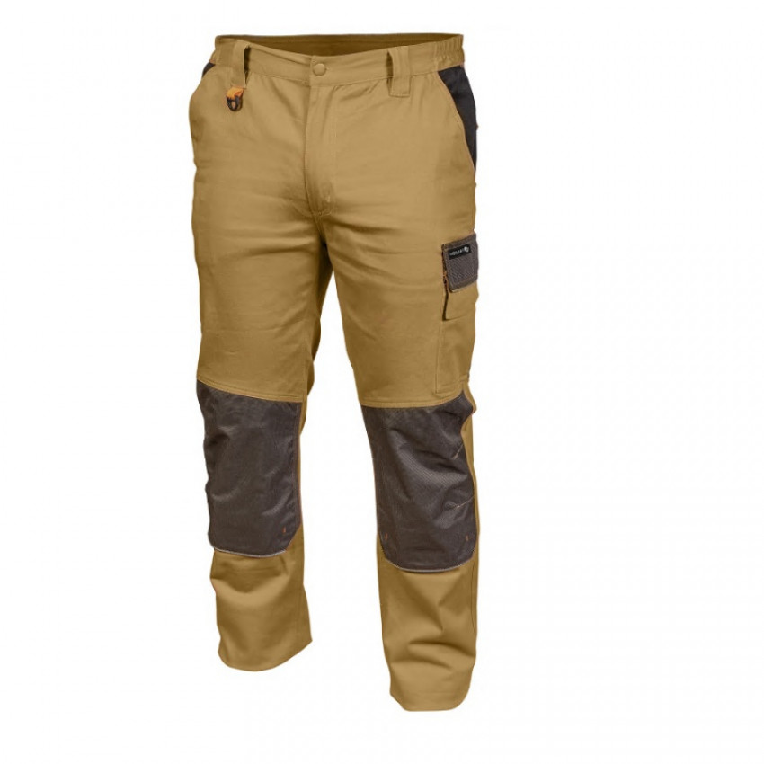 Штани робочі EDGAR, бежеві HOEGERT 2XL HT5K276-1-2XL-HT5K276-1-2XL