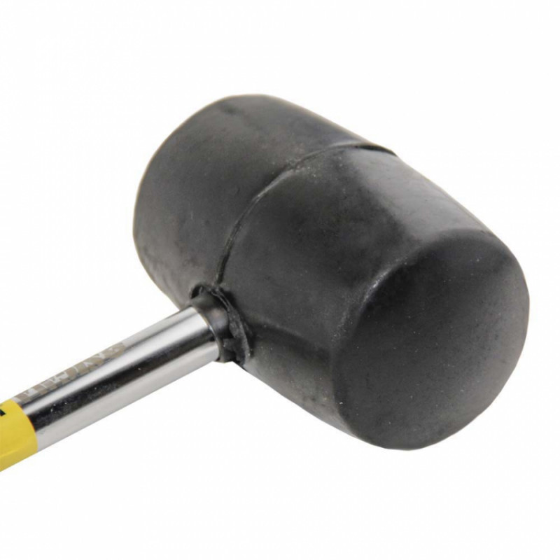 Киянка гумова чорна 680г металева обгумована рукоятка SIGMA (4317491)-4317491