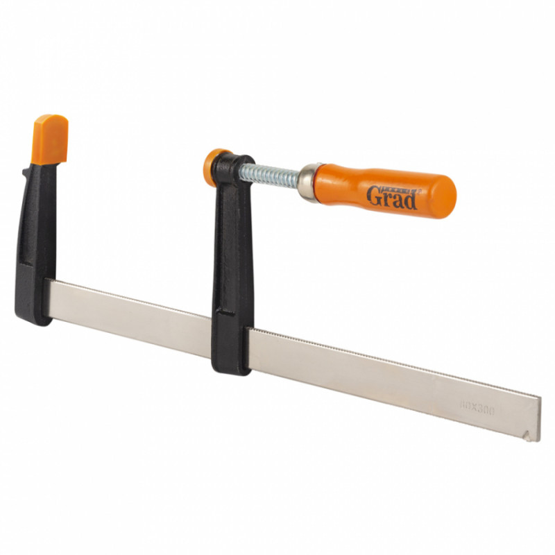 Струбцина столярна тип F 300x80мм Grad (4242655)-4242655