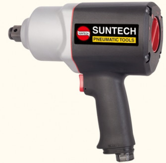 Пневмогайкокрут Suntech SM-45-4153P,5500об/хв,19мм,271-1627Nm,198л/хв,вхід3/8',шл.13мм,3,79кг,6,2Бар-[articul]