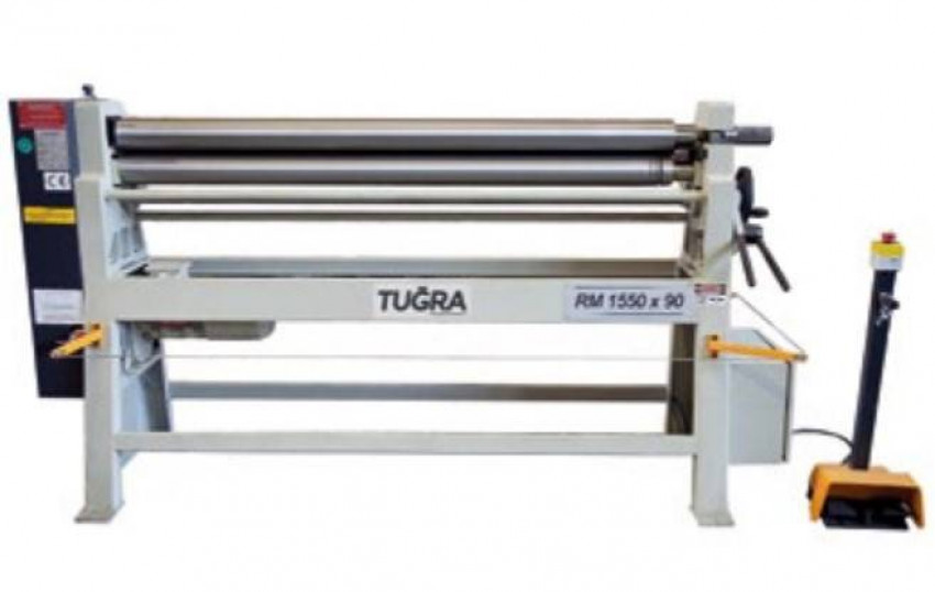 3-валковий гибочний верстат Tugra Makina RM 1270 x 90-RM 1270 x 90