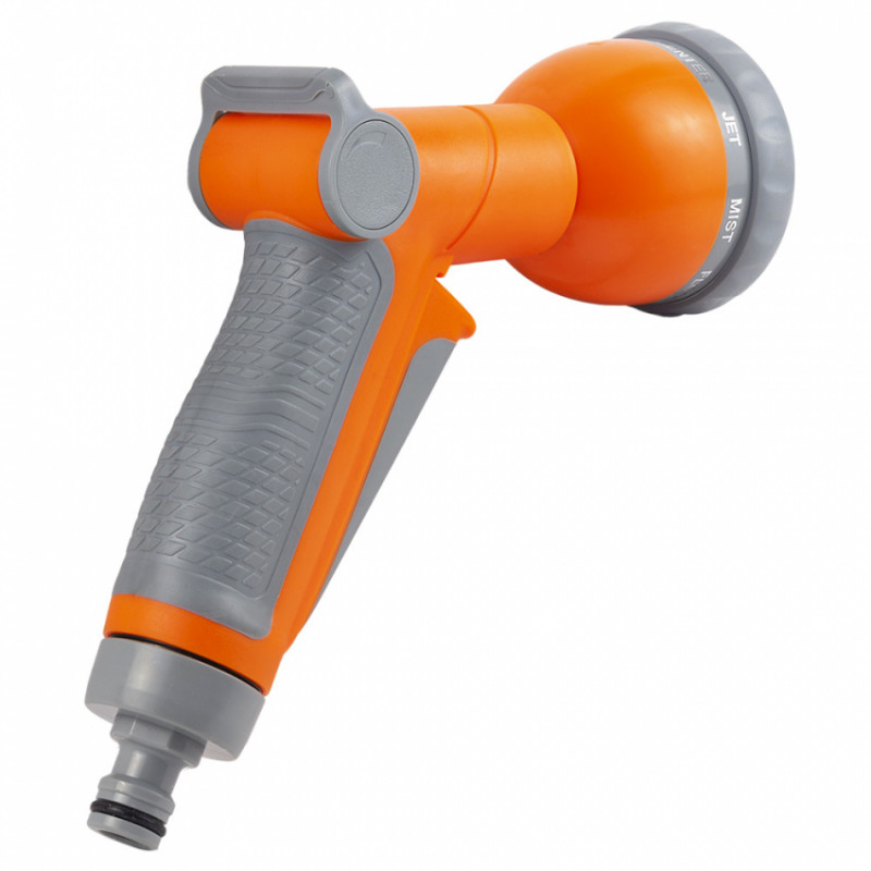 Пістолет-розпилювач 9 режимів (АВS+TPR) FLORA (5011874)-5011874