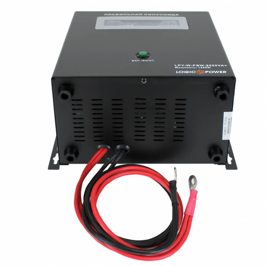 ДБЖ з правильною синусоїдою 24V LPY- W - PSW-2000VA+ (1400Вт)10A/20A-LP4146