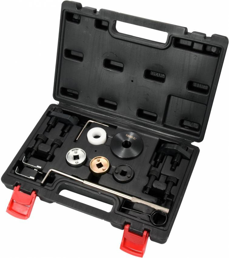 Фіксатори газорозподільної системи двигунів авто групи VAG серії TSI/TFSI YATO: набір, 16 елем.-YT-06024