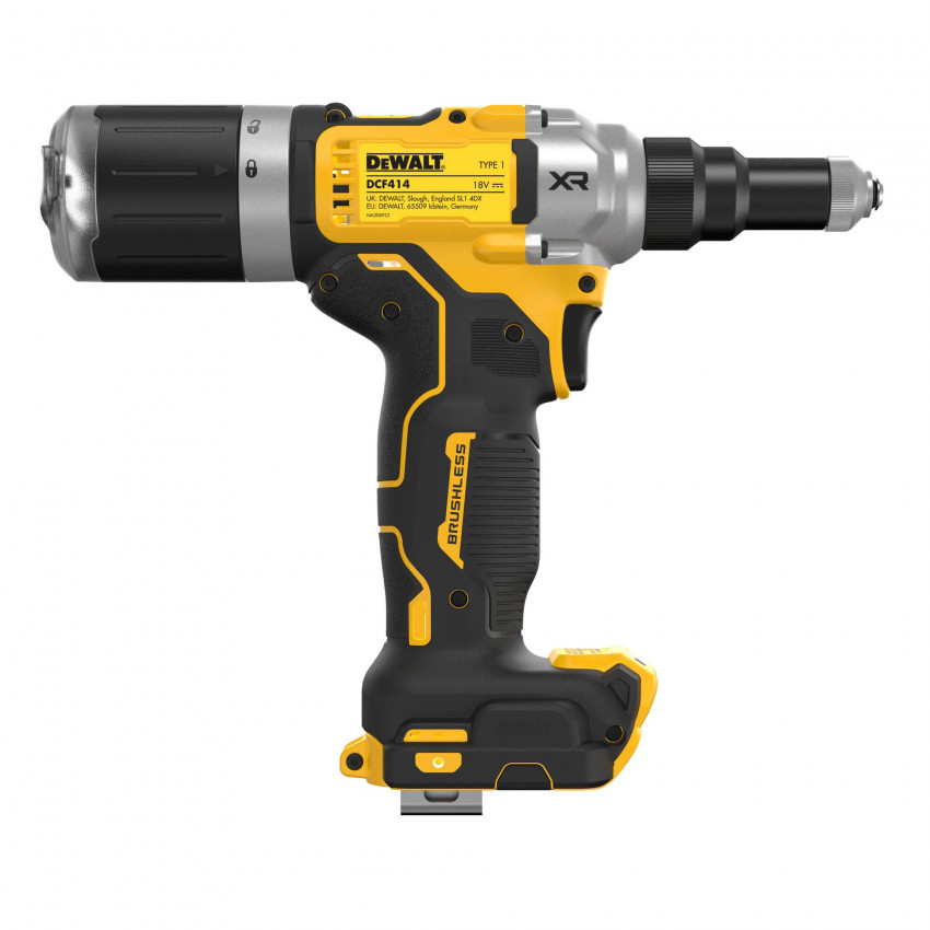 Заклепочник акумуляторний безщітковий DeWALT DCF414NT-DCF414NT