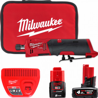Акумуляторная цангова прямошліфмашина M12FDGS-422B FUEL MILWAUKEE (акум 2Аг, акум. 4Аг, зарядний при-[articul]
