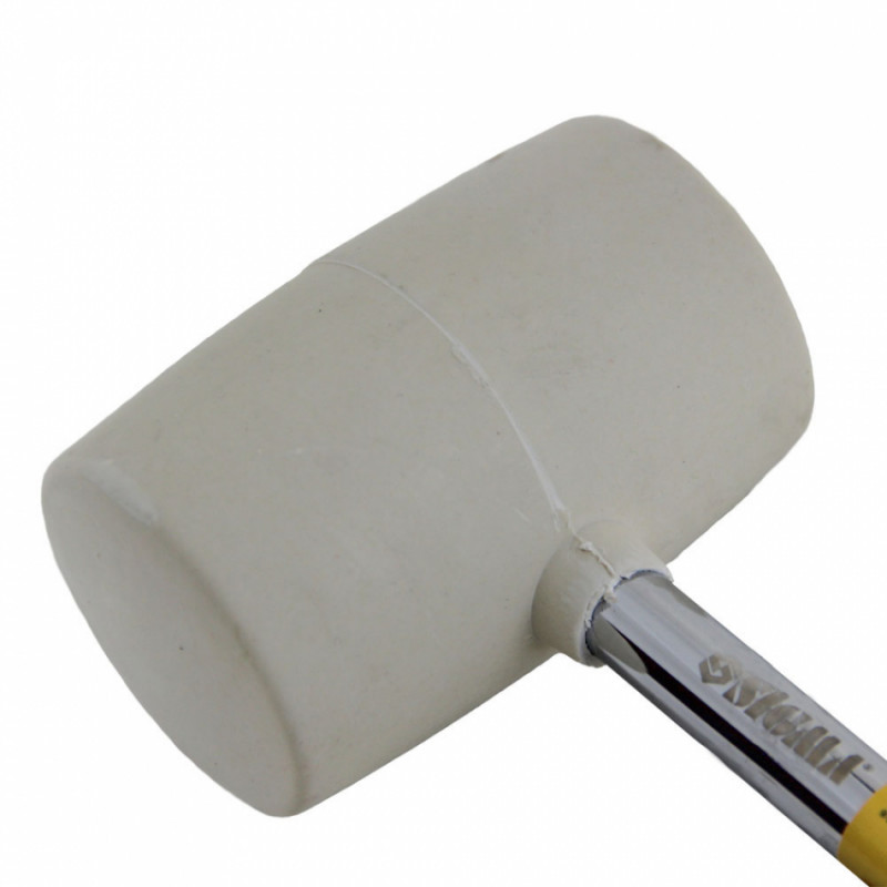 Киянка гумова біла 680г металева обгумована рукоятка SIGMA (4317431)-4317431