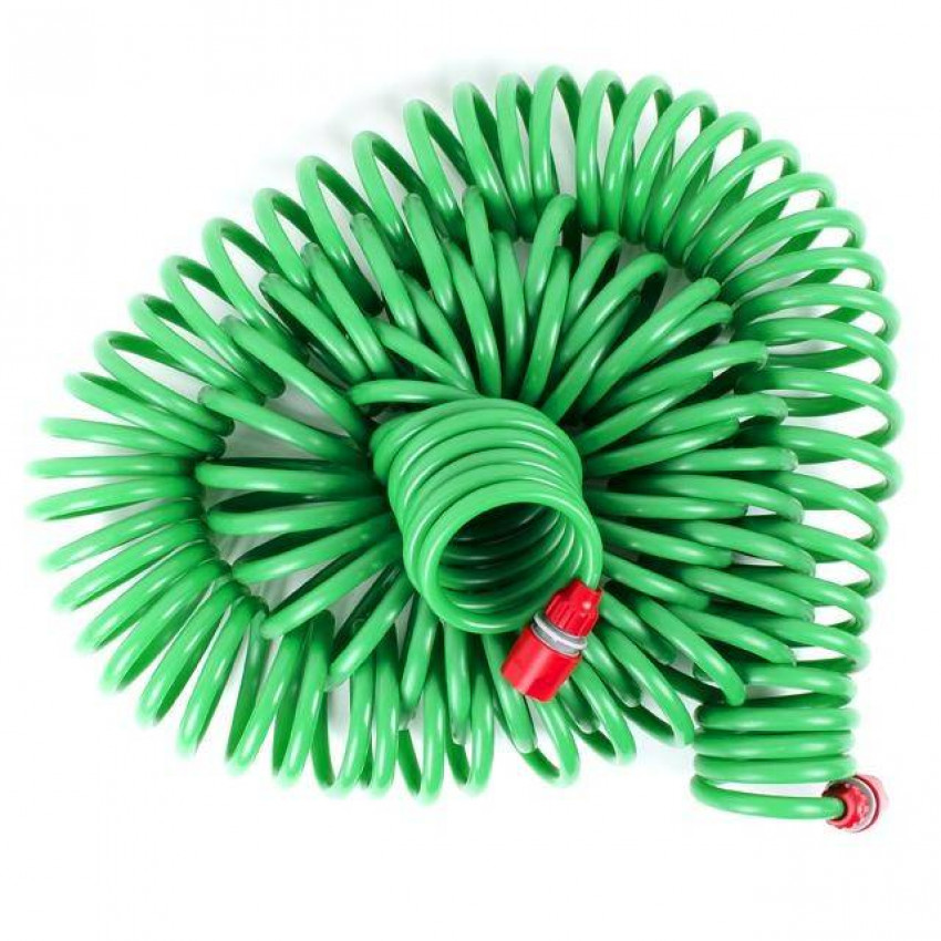 Шланг спіральний 30 м з конекторами INTERTOOL GE-4003-GE-4003