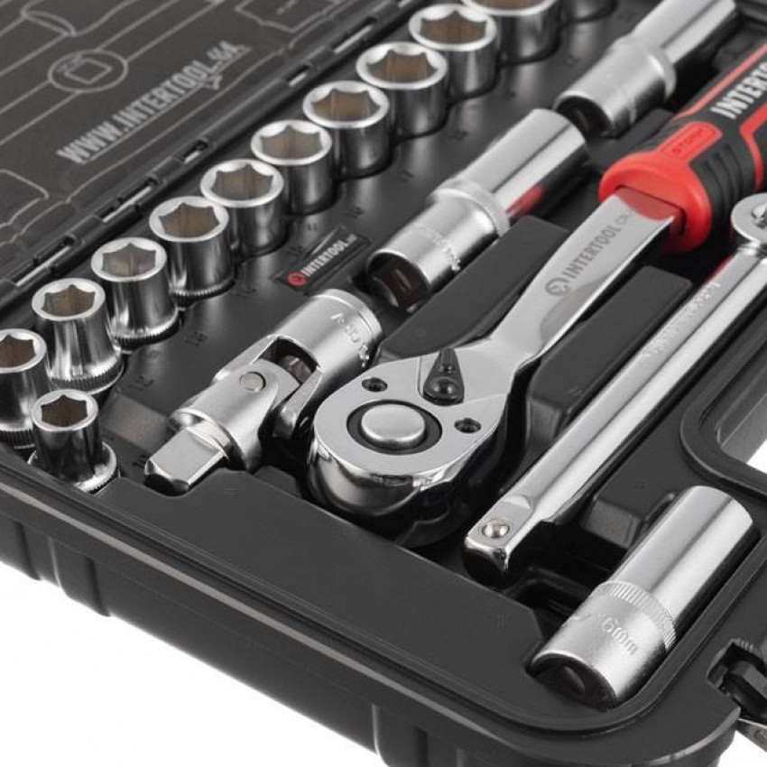 Набір інструментів 20 од., STORM, 1/2", Cr-V INTERTOOL ET-8020-ET-8020