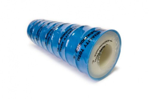 Фум стрічка 12мм*0,1мм*10м (туба 10шт)-FL-120110