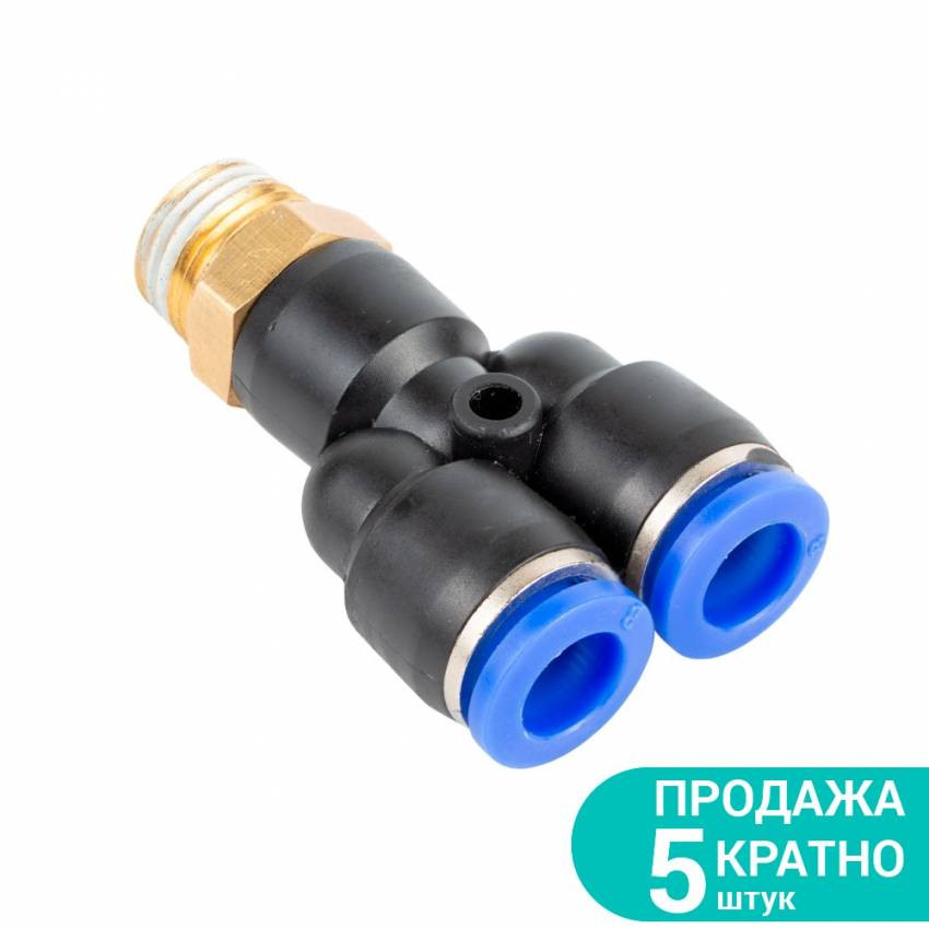 Гніздо (Y-подібне) Ø12 * 12 * 12 мм MT 1/4 "Sigma (7027891)-7027891