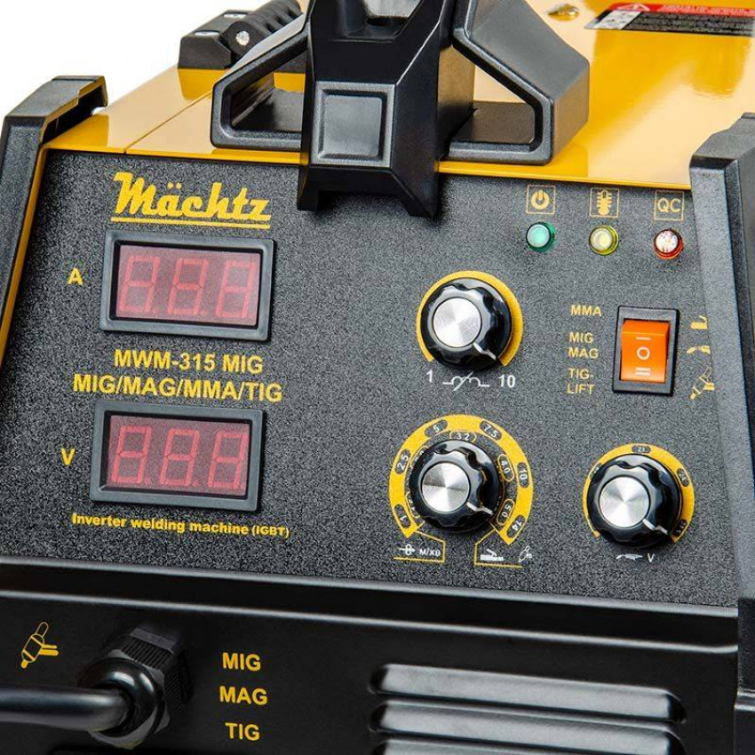 Зварювальний напівавтомат Mächtz MWM-315 MIG/MAG/MMA/TIG-WOR-11049