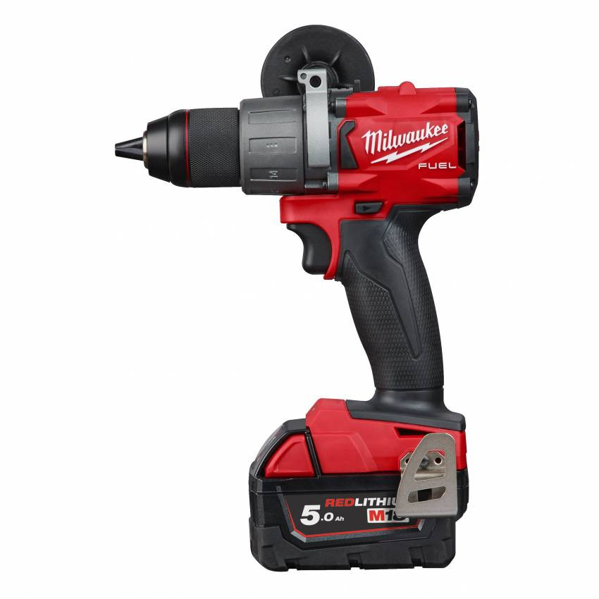 Дриль-шуруповерт акумуляторний MILWAUKEE, M18 FDD2-502X,135Нм (зарядний пристрій, 2 акум.Х 5Ач, HDкейс)-4933464267