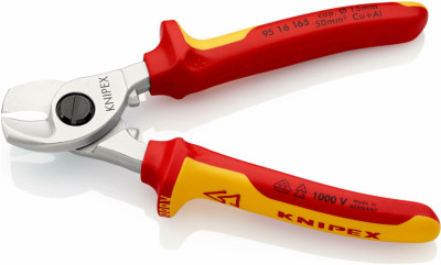 Ножиці для різки кабелів KNIPEX 95 16 165 SB