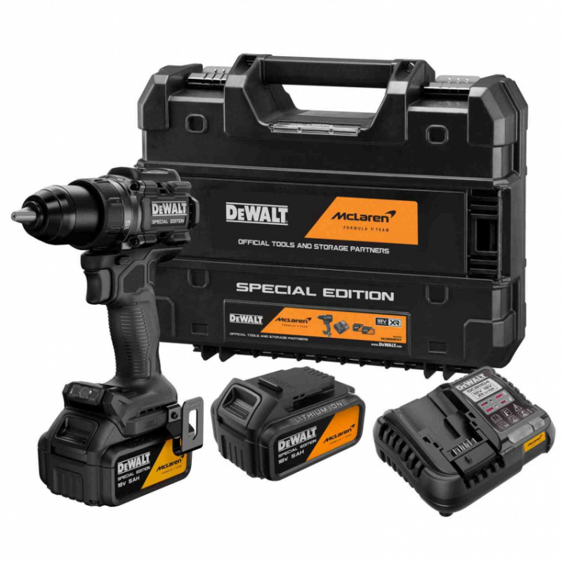 Дриль-шурупокрут McLaren F1 TEAM SPECIAL EDITION DeWALT DCD81MP2T-DCD81MP2T