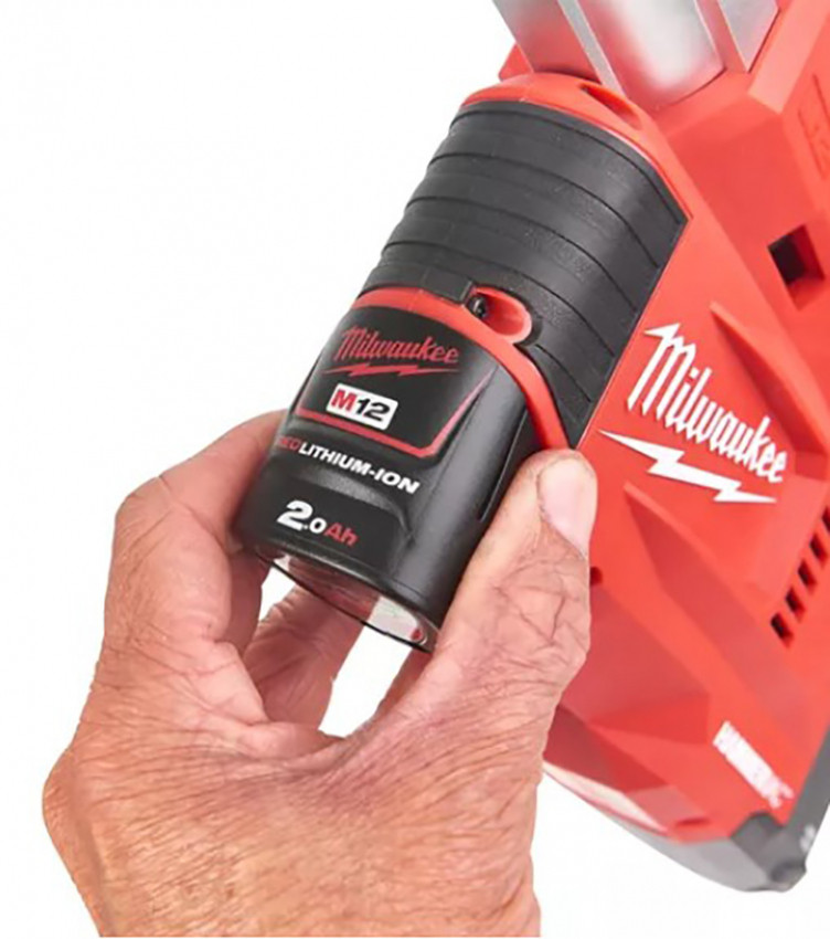 Аккумуляторная система пылеудаления MILWAUKEE M12 UDEL-201B класса L 4933471461-4933471461