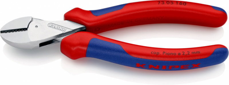 Кусачки бокові компактні X-Cut KNIPEX 73 05 160 SB-73 05 160 SB
