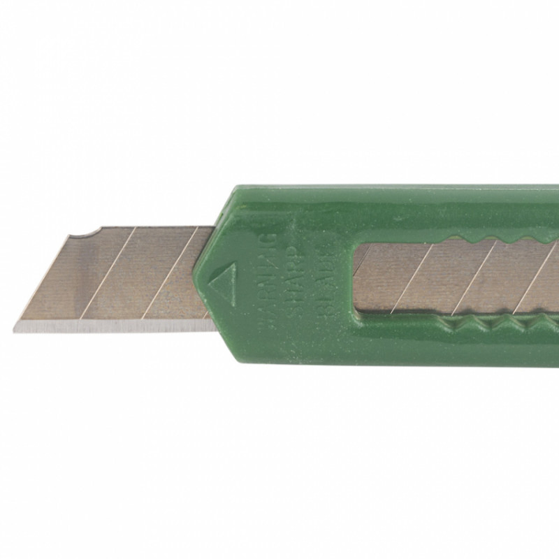 Ніж сегментний лезо 9мм корпус пластиковий автоматичний замок GRAD (8215215)-8215215