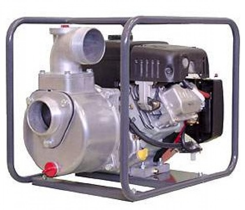 Мотопомпа Maruyama QP-402, GX240, 8,13 к.с., 28 м, 1800 л/хв, 4", 7,6 м, 79 кг-