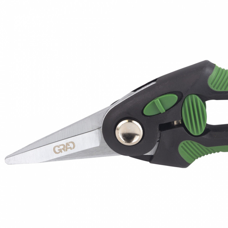 Секатор для квітів 225 мм регулятор розкриття GRAD (5021635)-5021635
