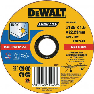 Коло відрізне DeWALT DT43906-[articul]