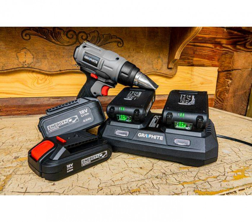 Акумуляторна батарея Energy+ 18 В, Li-Ion 4,0 Ач.-58g004