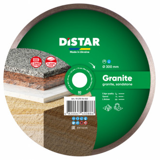 Круг алмазний вiдрiзний 1A1R 300x2x10x32 Granite-[articul]