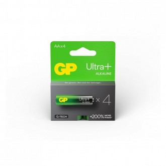 Батарейка GP Ultra Plus Alkaline 1,5V (LR3) лужна 24AUP21-SB4 блістер 4 шт-[articul]