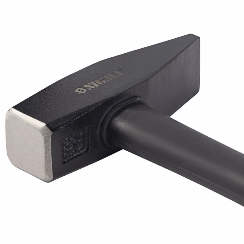 Молоток 1000г слюсарна фібергласова ручка Sigma (4316101)-4316101