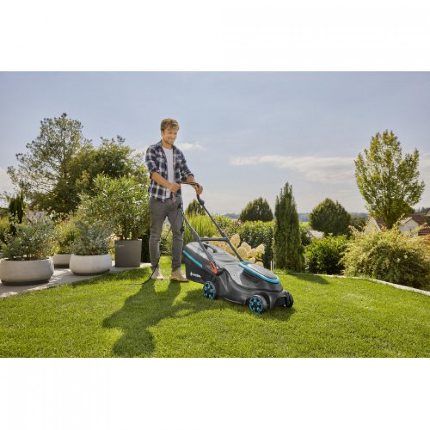 Газонокосарка електрична Gardena PowerMax 37/1800 G2 1800 Вт-14637-20.000.00