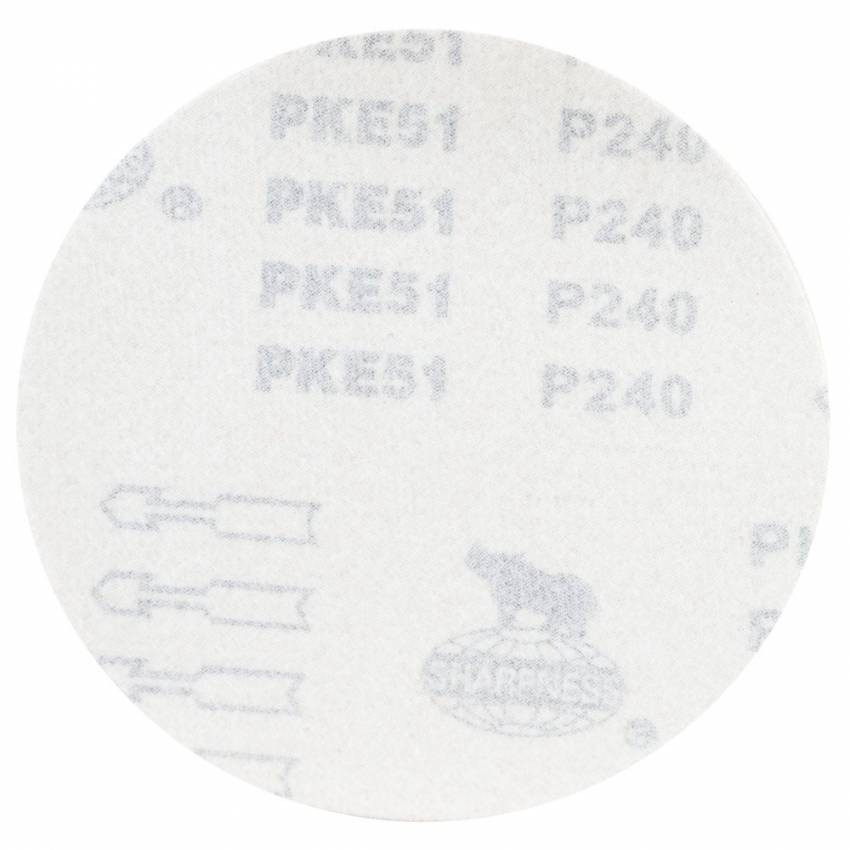 Шліфувальне коло без отворів Ø150мм P240 (10шт) Sigma (9121411)-9121411