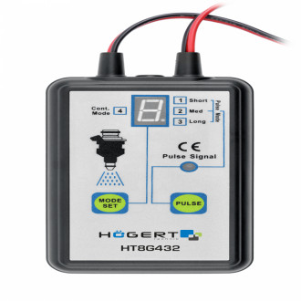 Електроний тестер форсунок для бензинових двигунів HOEGERT  HT8G432-[articul]