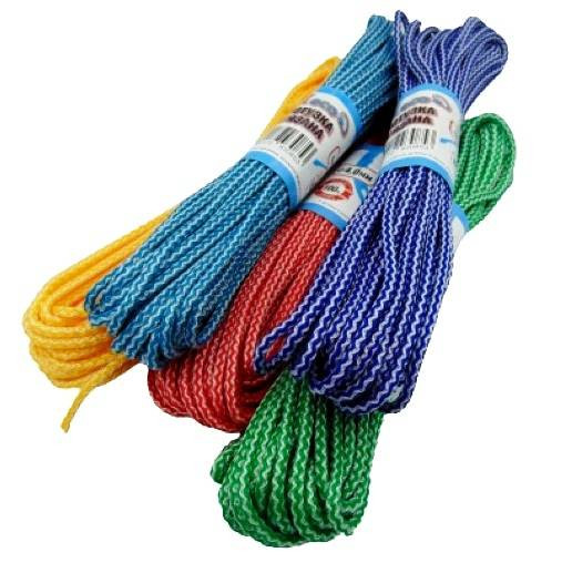 Мотузка "В'язана асорті" 4мм 15м, Joker Tools (4820172930853)-JT-0334