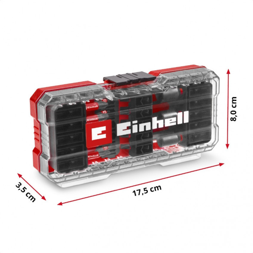 Набір ударних біт і головок Einhell 28 шт, S-Case (108703)-