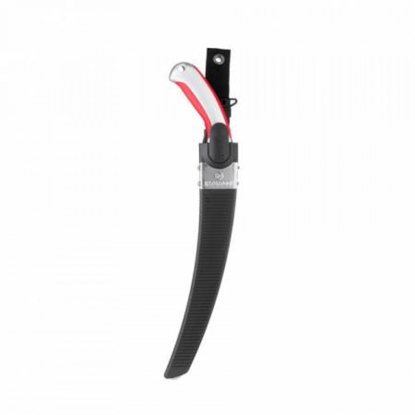 Ножівка садова вигнута 330 мм, з металевою ручкою, пластиковий чохол INTERTOOL HT-3146-HT-3146