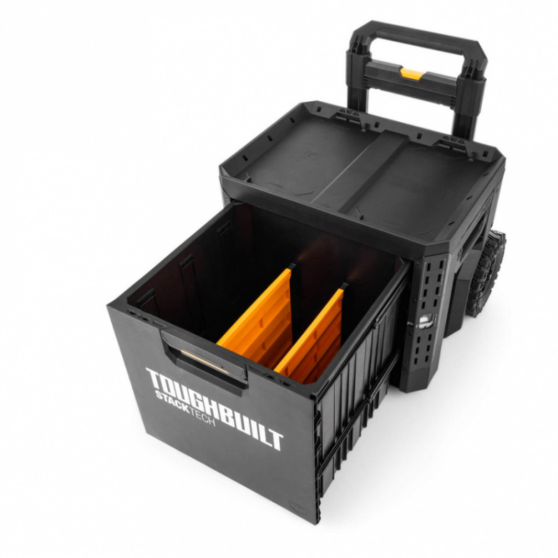 Ящик для інструментів TOUGHBUILT TB-B1-D-R91 StackTech на колесах з 1 висувною шухлядою-TB-B1-D-R91