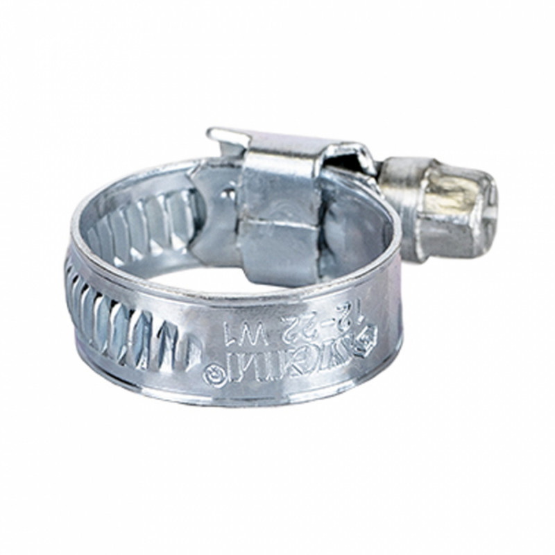 Хомут черв'ячний оцинкований 9мм D12-22мм 25шт Sigma (2511031)-2511031