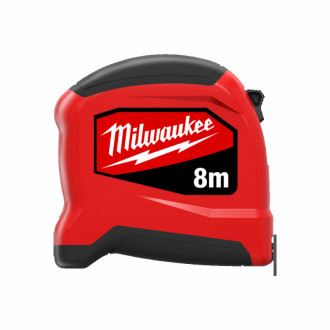 Рулетка метрична SLIMLINE MILWAUKEE (Gen 2), 8м, (25мм)-[articul]