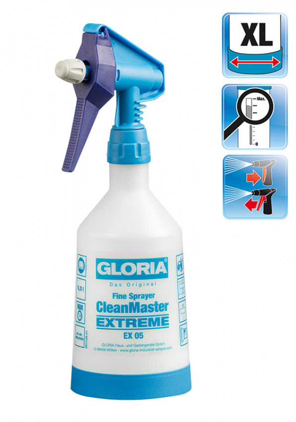 Оприскувач 0,5л CleanMaster Extreme EX05 для клінінгу-000608.0000