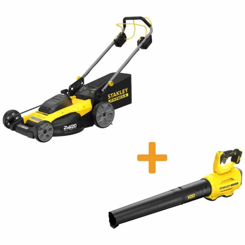 Газонокосарка самохідна акумуляторна безщіткова STANLEY FATMAX SFMCMWS251M+SFMCBL7M1-SFMCMWS251M+SFMCBL7M1