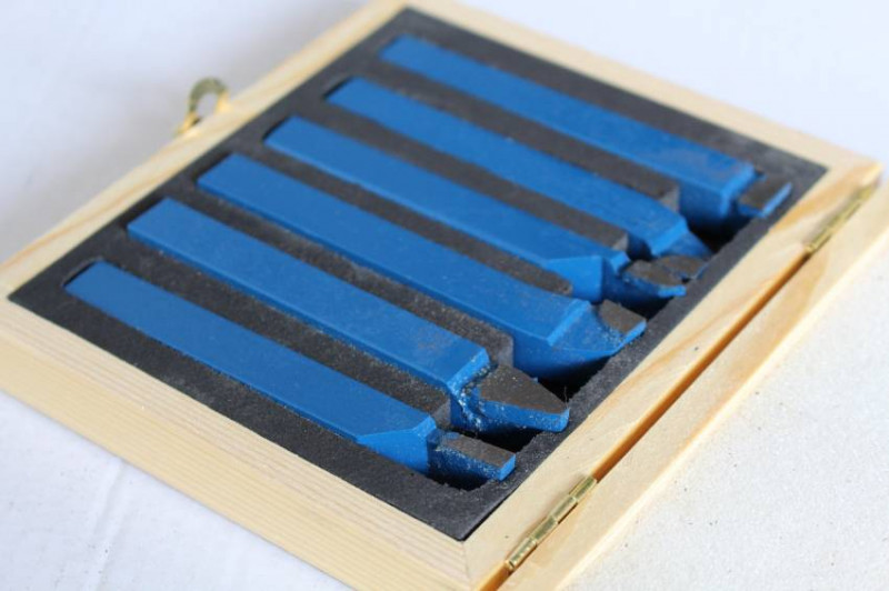 Різці токарні, КОМПЛЕКТ з 6 шт./12 мм Holzmann 6TLG12-6TLG12