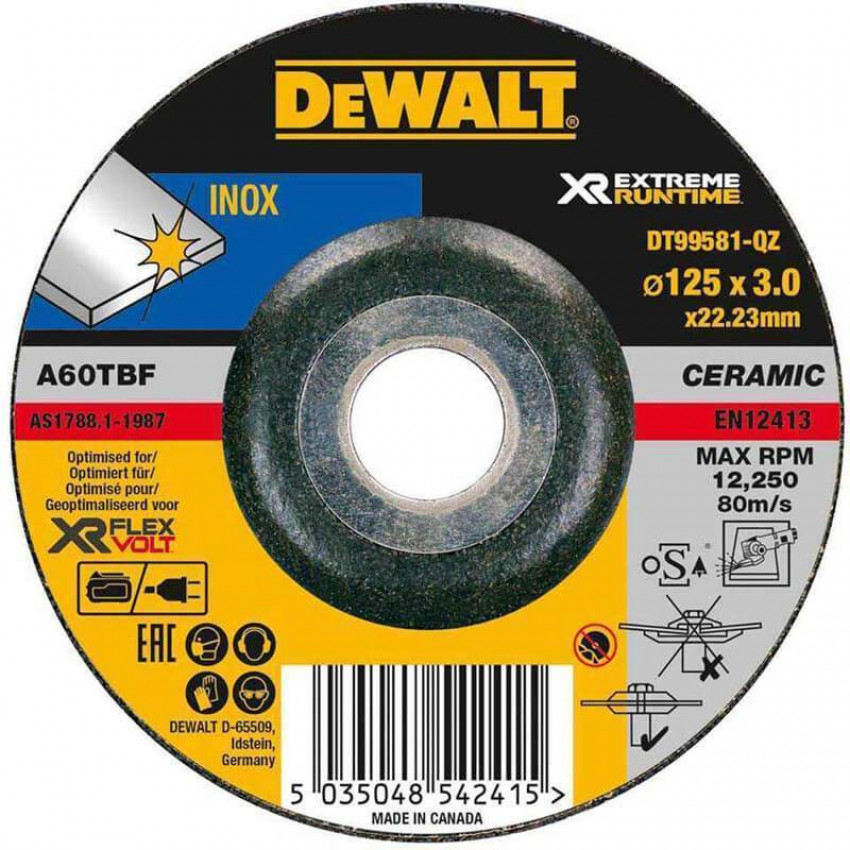 Коло шліфувальне DeWALT DT99581-DT99581