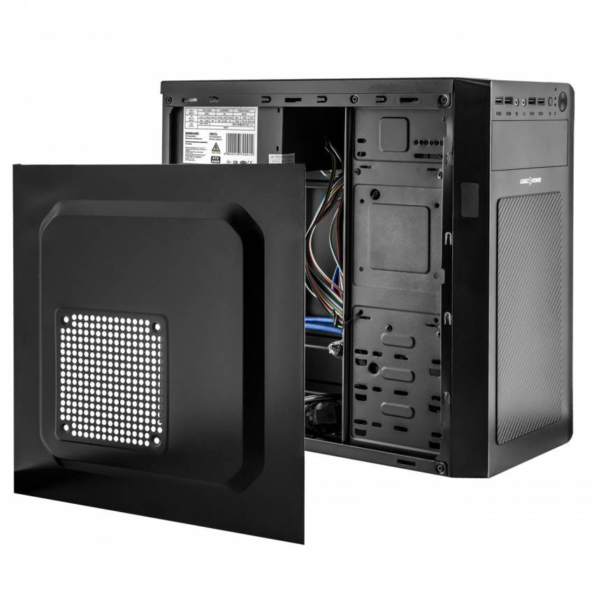 Корпус LP 6116 - 500w 12cm MATX, 2xUSB3.0+2xUSB2.0-