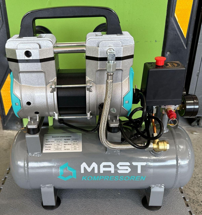Безмасляний поршневий компресор Mast MOF1390/1100-9L-MOF1390/1100-9L
